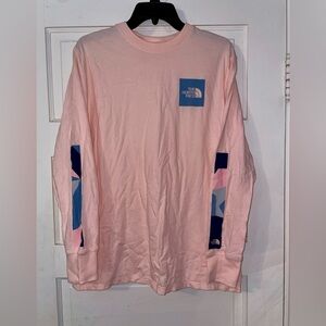 The North Face ladies XL Pink Long Sleeve T Shirt